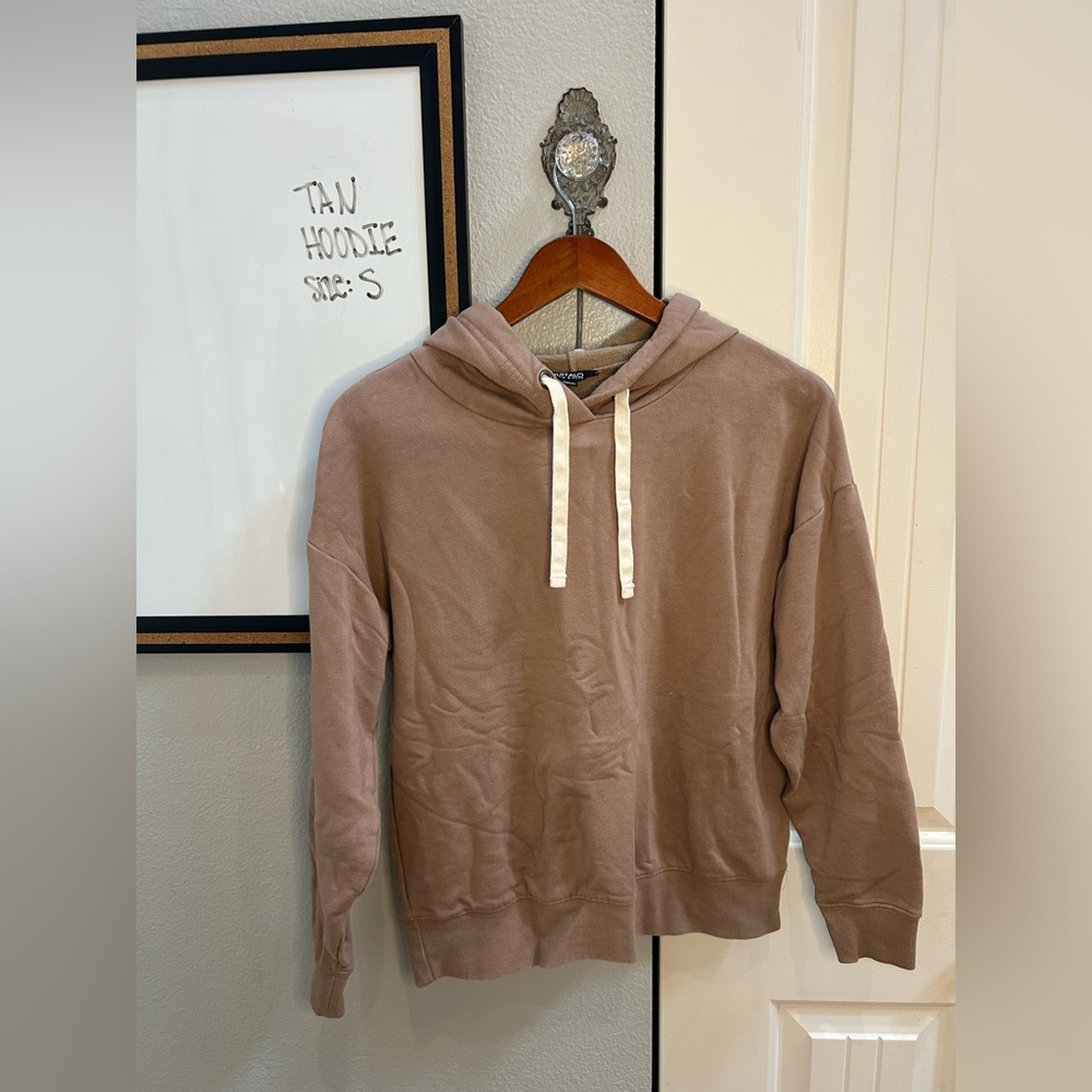 Tan Hoodie with Drawstrings PRICE NEGOTIABLE